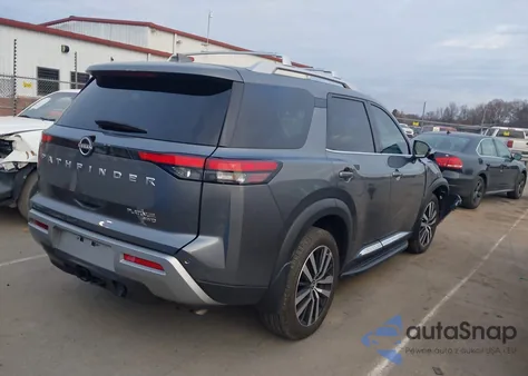 2024 Nissan Pathfinder Platinum 4Wd из США, поврежденный, VIN 5N1DR3DJ3RC244471